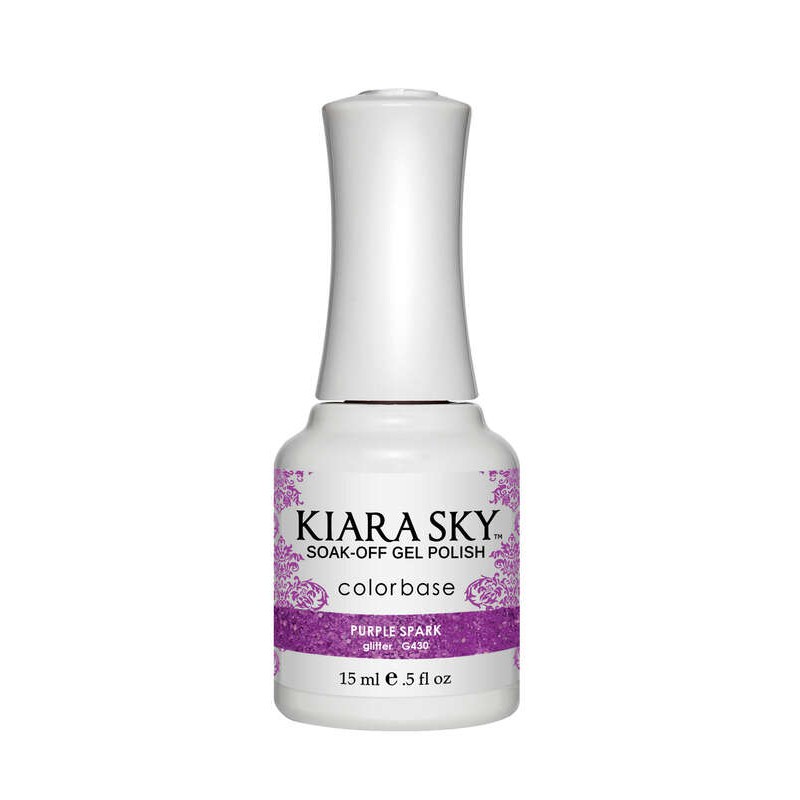 KIARA SKY – GEL POLISH - G430 PURPLE SPARK